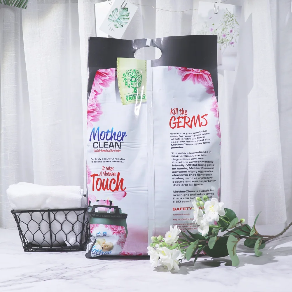 Low price sales natural Organic High foaming Household Chemicals laundry detergent powder