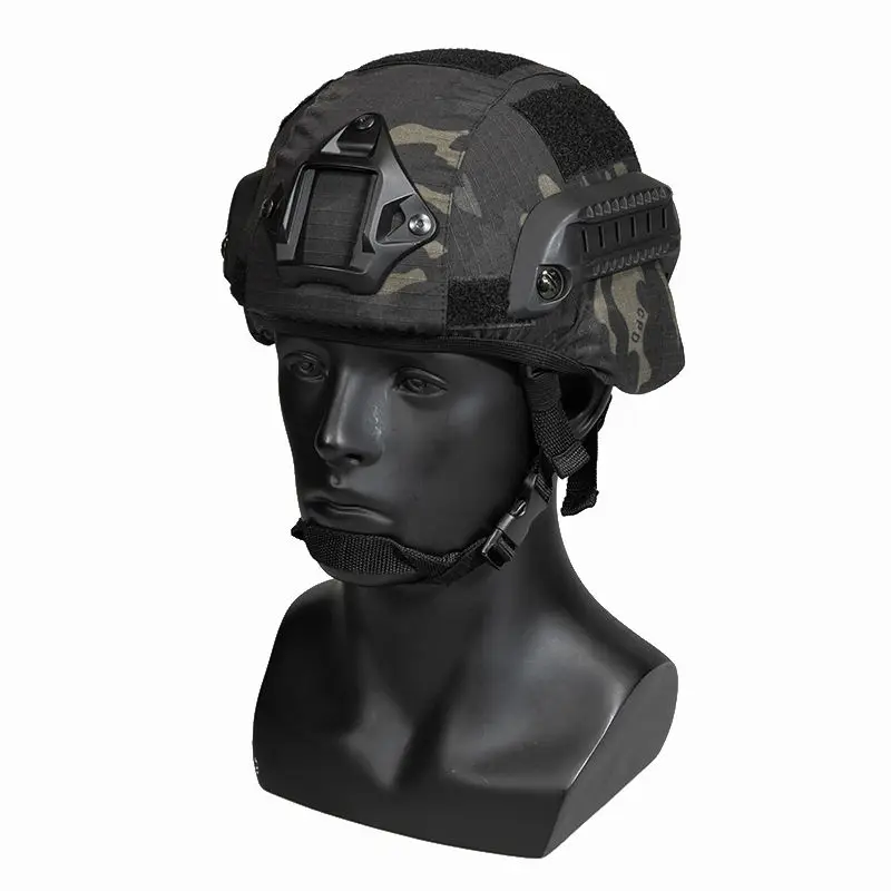 Versatile tactical helmet covers are available for outdoor camping and climbing