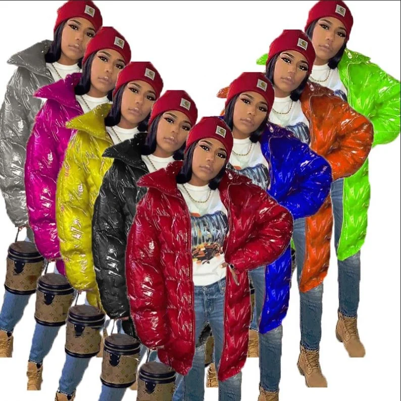 Bubble Puffer Down Coats Fashionable Girl Trendy Coats For Women Ladies Trench Coats Winter Long Designers Jackets