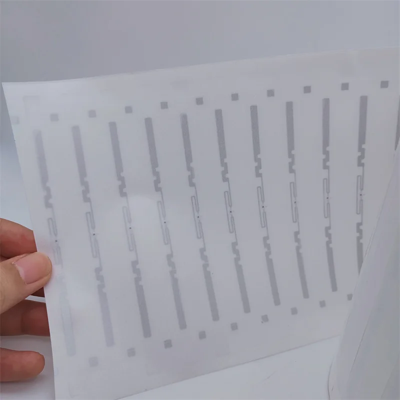 Uhf library sticker tag Printable  Uhf Rfid Adhesive Library Label / Rfid Sticker Tag / Rfid Tag For Document management