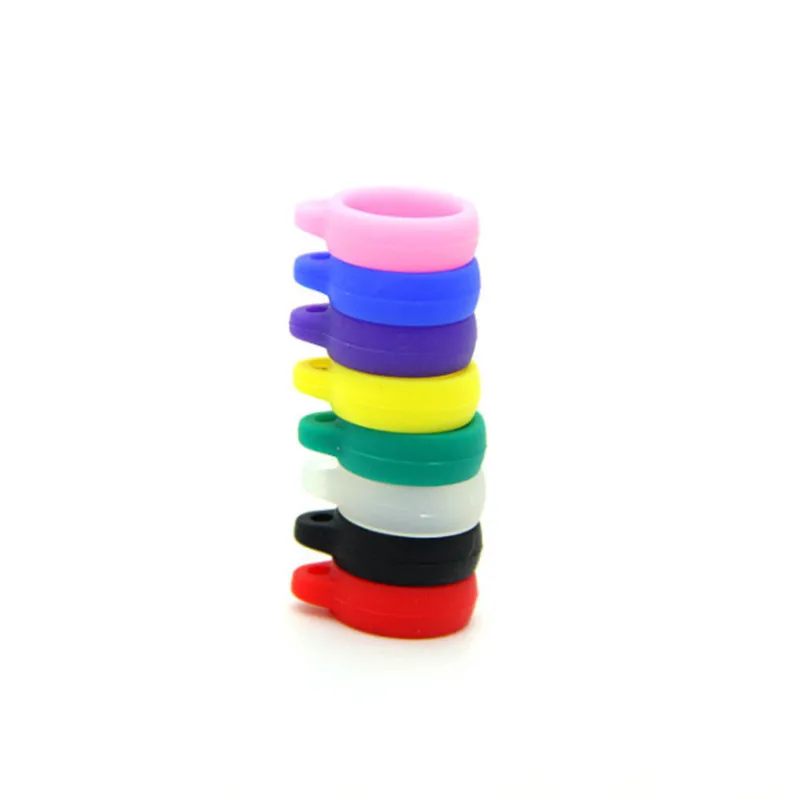 Best quality custom logo vape rings for vape pods mods tanks silicone e cigarette band lanyard ring in stock ship free