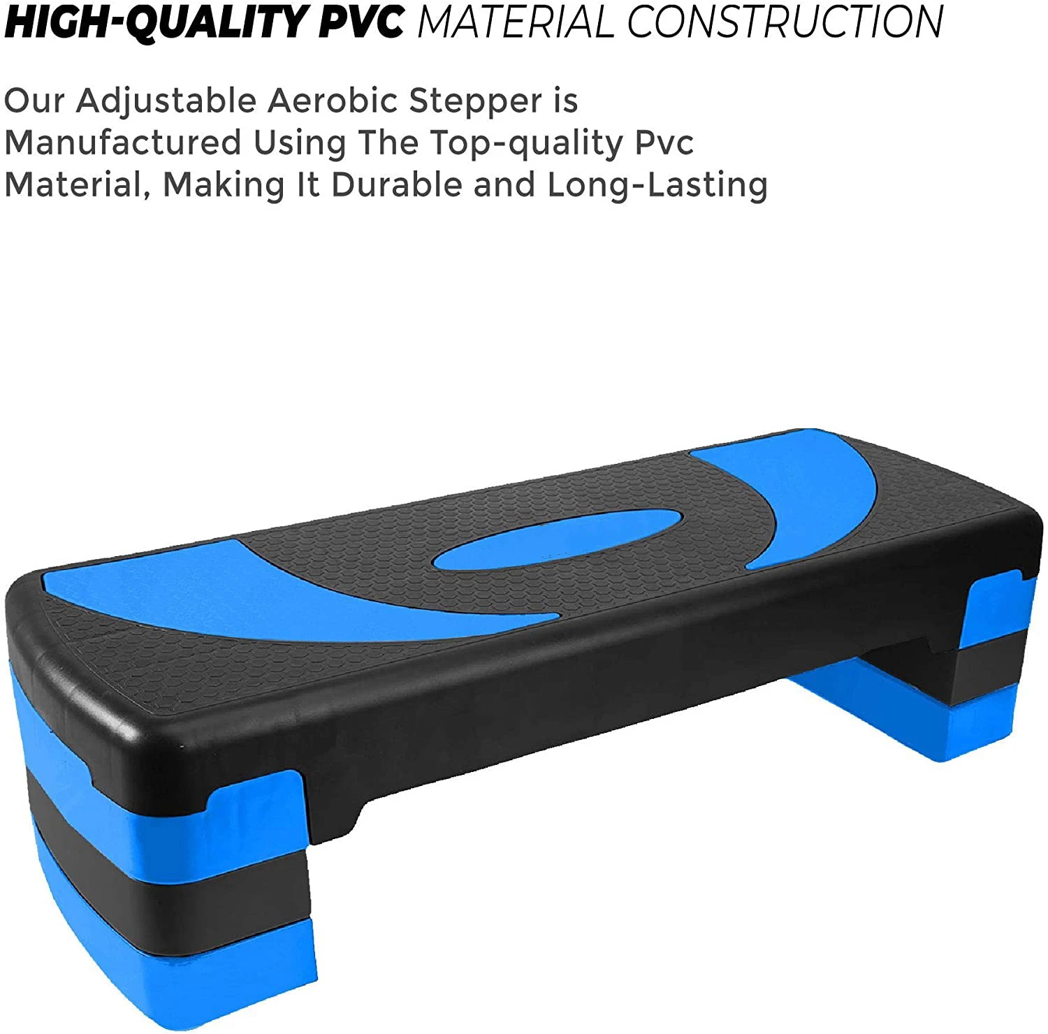 Adjustable PVC&ABS Aerobic Step platformcustom for gym fitness Aerobic Exercise Steppe