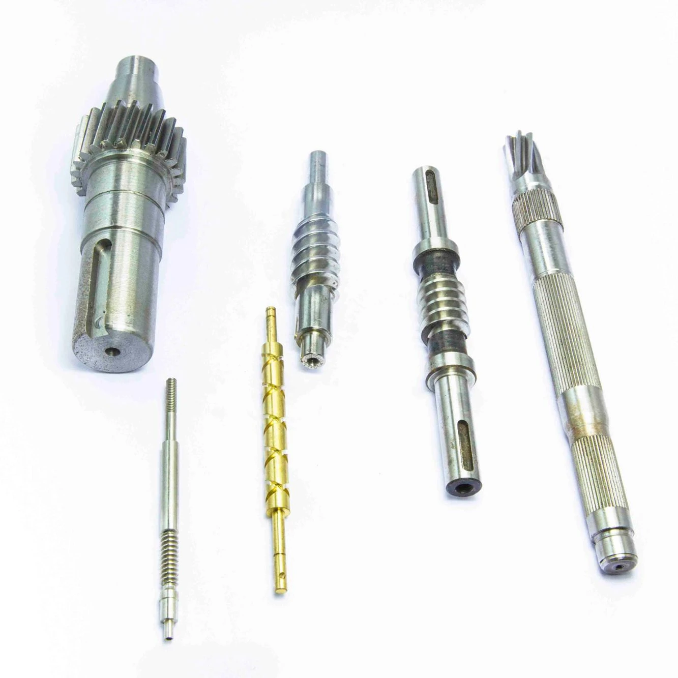 Manufacturer Precision Small Worm Wheel Shaft Worm Gear Shaft Sets For Bicycle