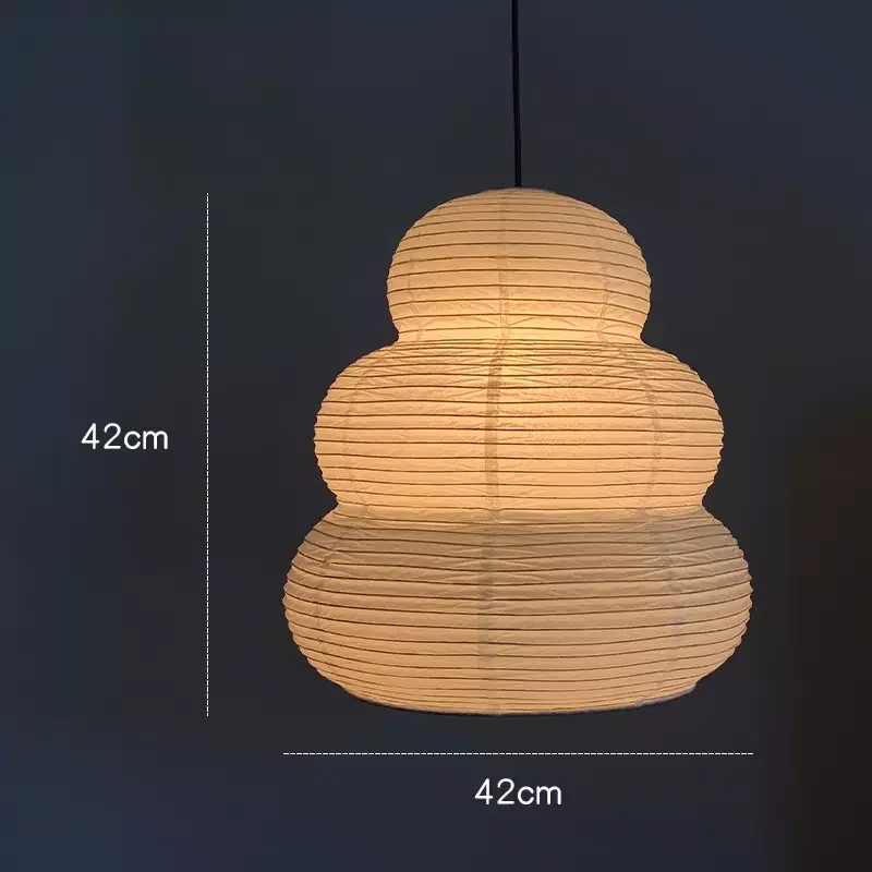 RUI YI Accept customization High Quality Home Decorative Paper Lampshade Bedroom Dining Room Chandelier Japanese Lantern