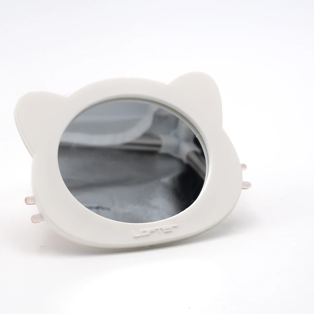 Custom logo small travel mirror makeup mirror