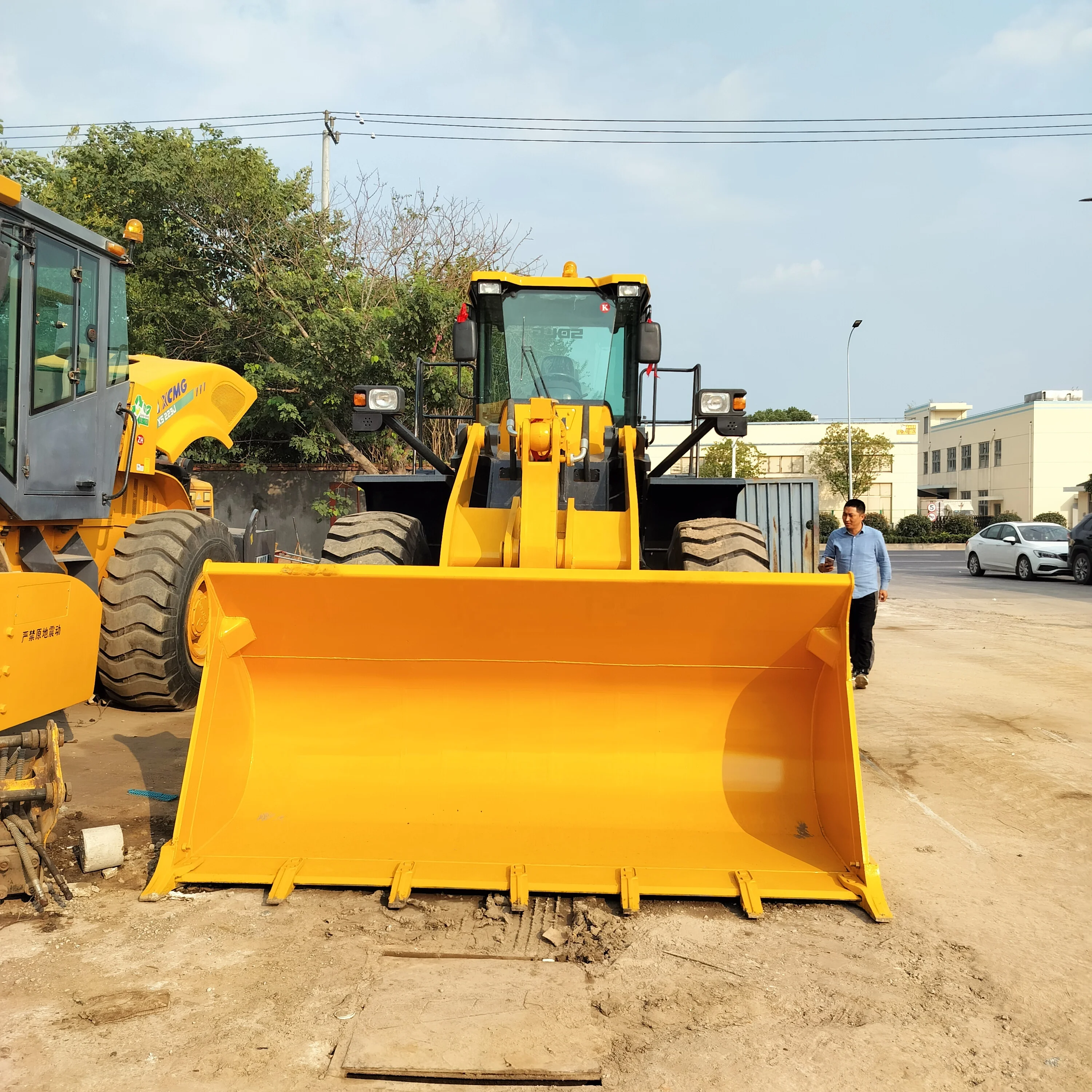Chinese original 95% new used LG956L hydraulic high-quality fuel-efficient wheel loader