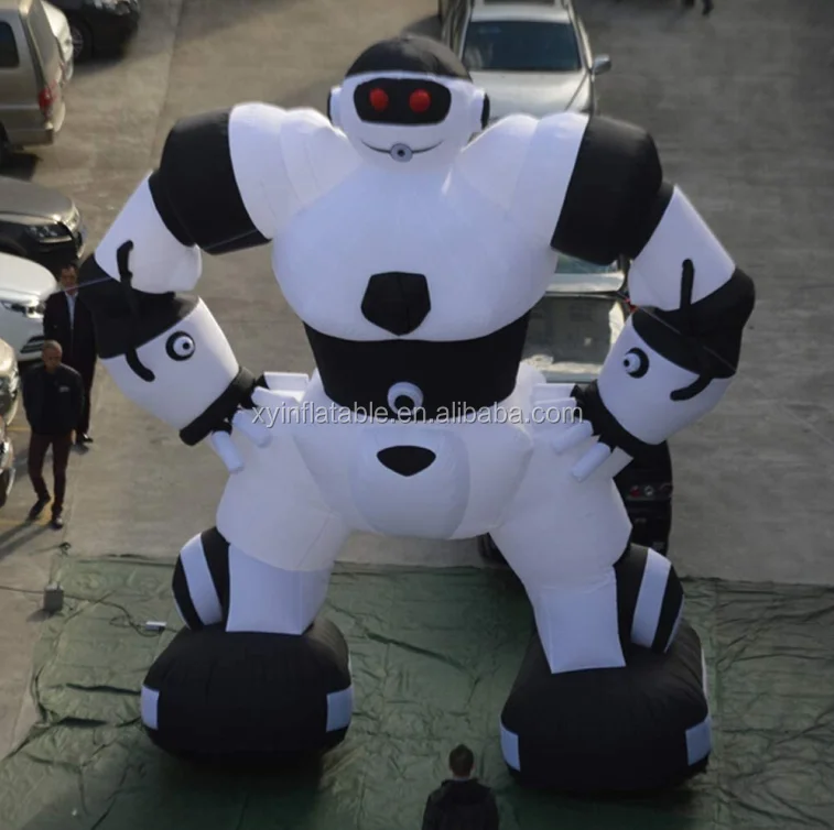 Custom design giant inflatable robot for advertising