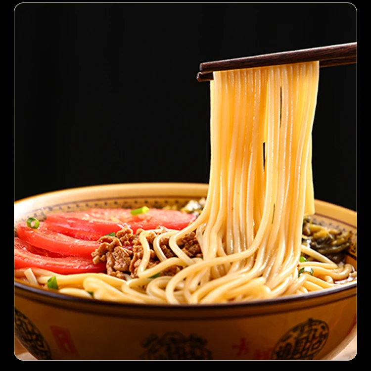 
Wang RenHe Hot Pot Rice Noodle Thick Quality Oem Brand Instant Rice Noodles 