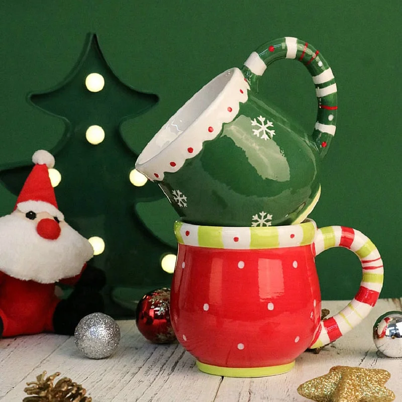 factory wholesale cheap ceramic mugs gift cups customized christmas mug