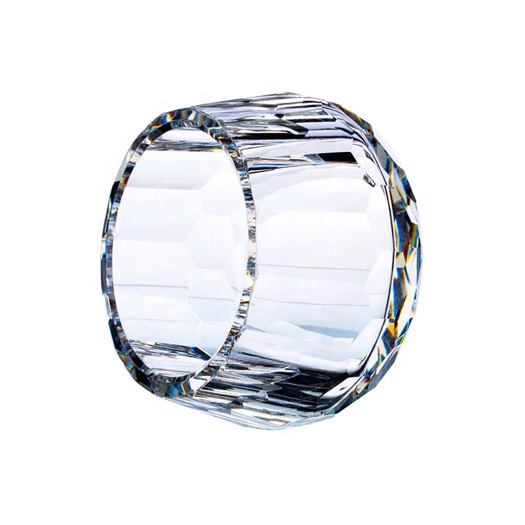 Wholesale K9 Round Mini Carved Home Office Hotel Christmas Decor Set Jewelry Food Dessert Sugar Candy Fruit Clear Crystal Bowl