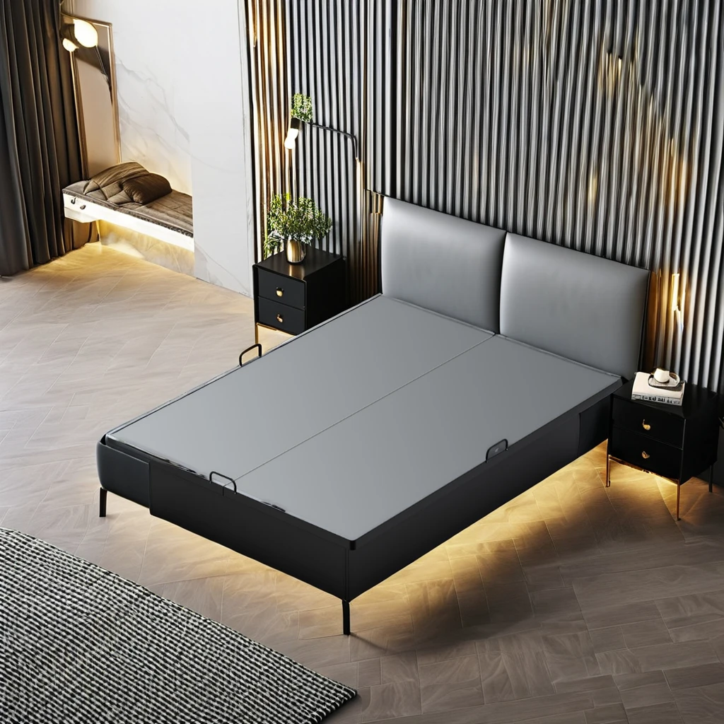 high quality hotel furniture king queen  size hotel beds single bed metal bed frame for hotel