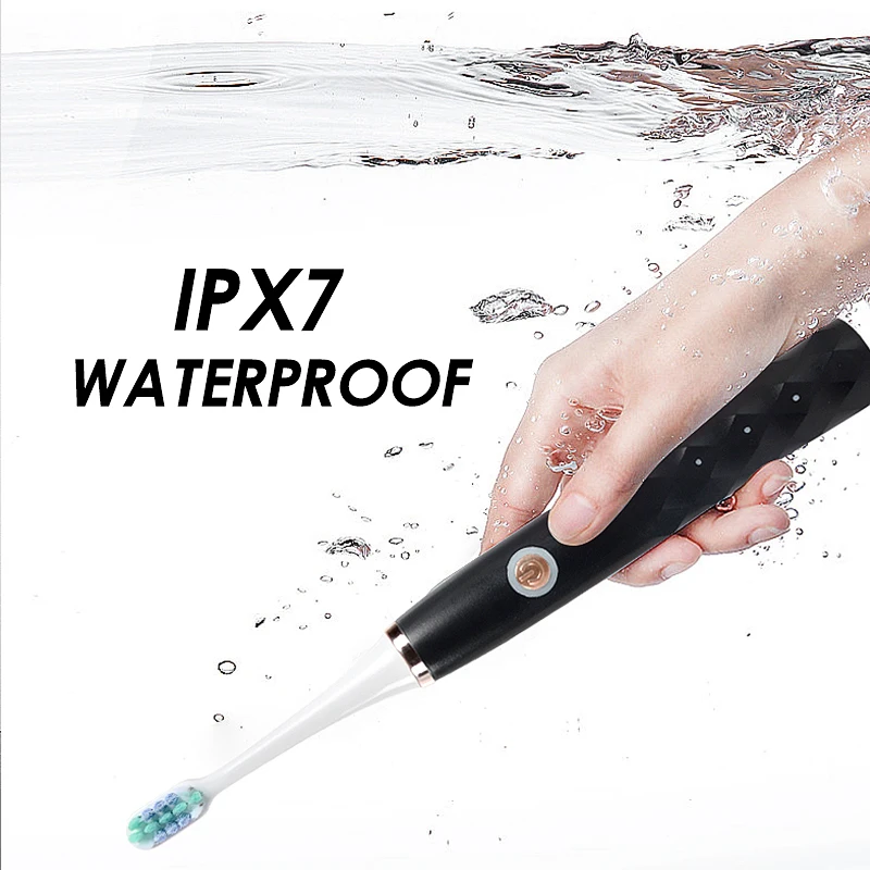 DYCROL Attractive Price Teeth Brush 2023 New Type Rechargeable Sonic Electric Toothbrush With 4 Heads 6 Files