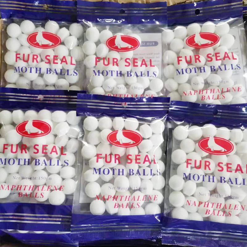 Camphor Manufacturer High Purity  Moth Balls  OEM  Toilet Deodorant Refined Naphthalene Camphor  Balls