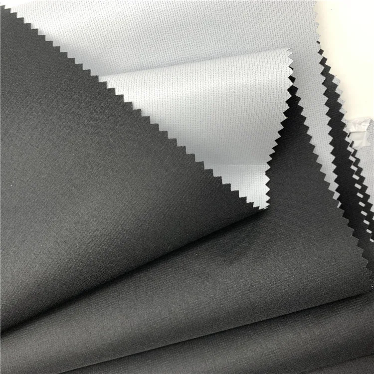 High density 240T polyester pongee 240T PU Milky coating Coatedc for jacket