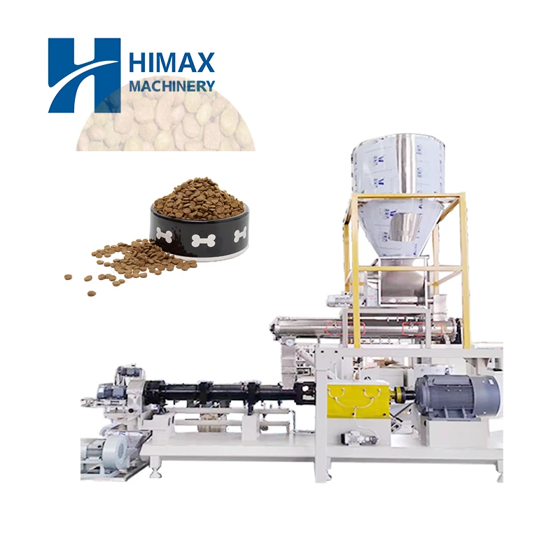 1000kg per Capacity Pet Dog Food Making Machine Extruder Dry Dog Food Production Line Pet Food Processing Machine