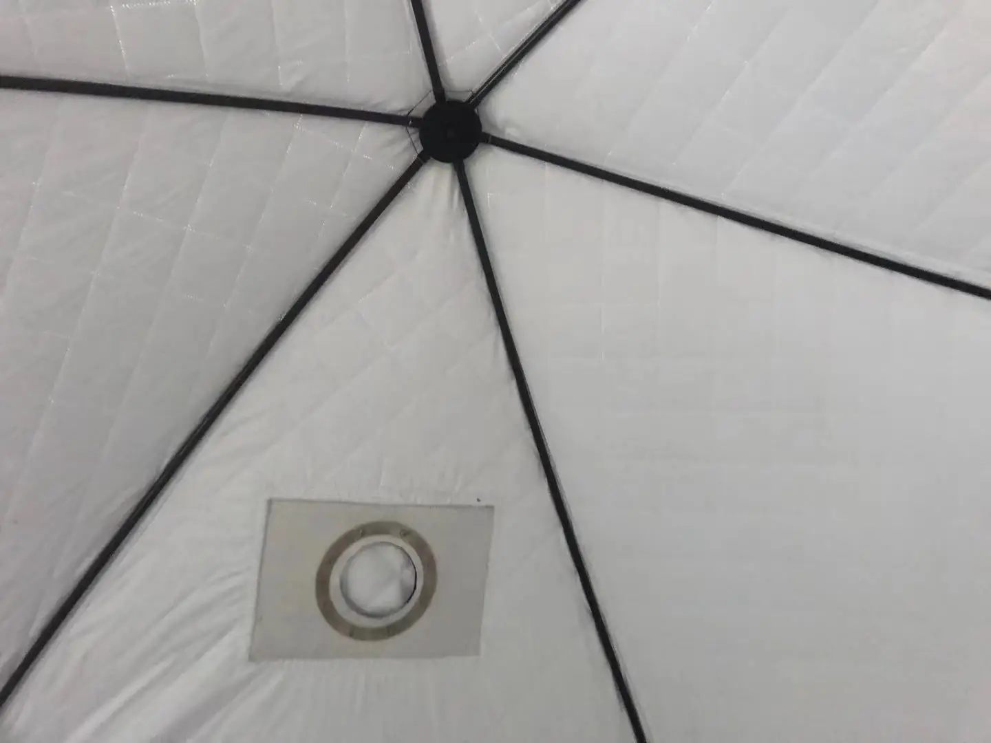 Custom made tents New OEM manufactured custom exclusive outdoor camping pop up stove sauna tent Hexagon tent