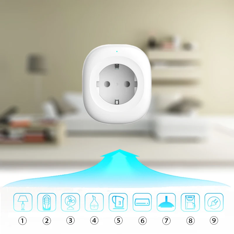  Горячая Распродажа смарт-розетка Naten EU Tuya Smart Life Socket 16A eu Oem Смарт-розетка с Wi-Fi уличный корпус дистанционным управлением не требуется