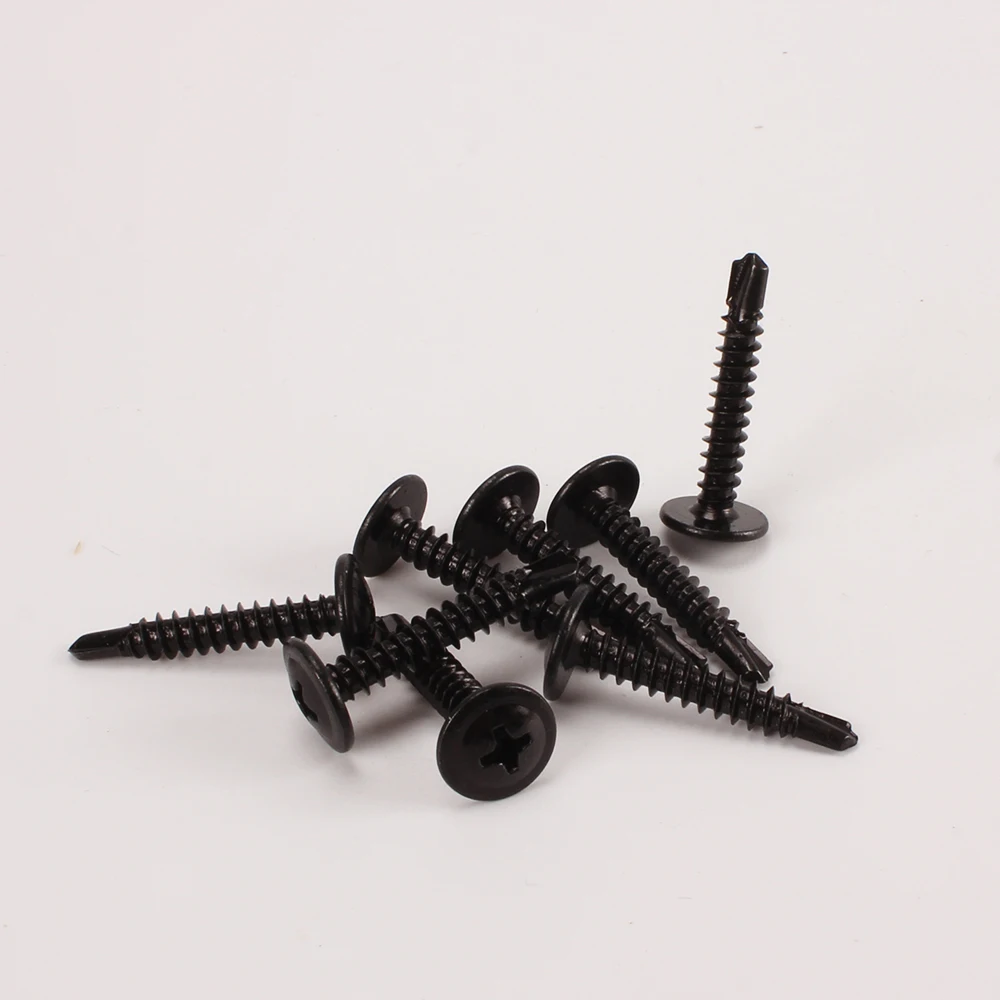DIN ISO Cross Pan Head Drill Tapping Screws Cross Recessed Pan Head Drill Tapping Screws Self Drilling Tapping Screws