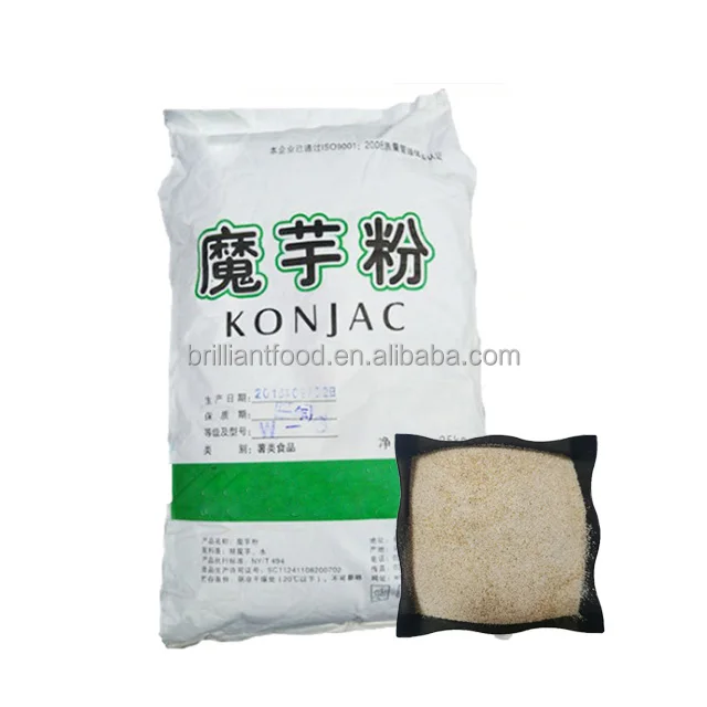 Factory Wholesale Konjac Root Powder Konjac Gum Powder