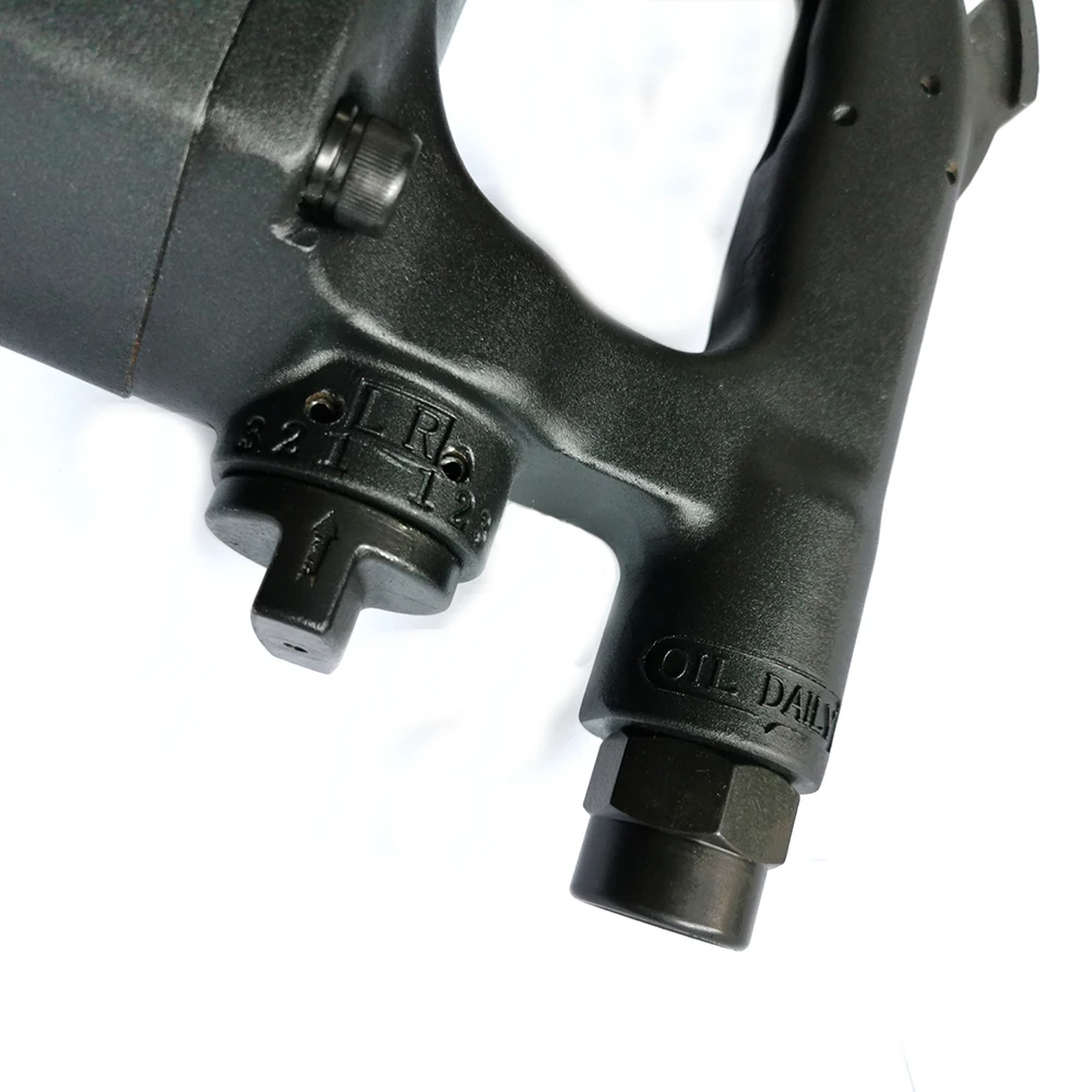 
1' Inch Square Anvil Bus Truck Tractor Air Wrench with Side Handle 