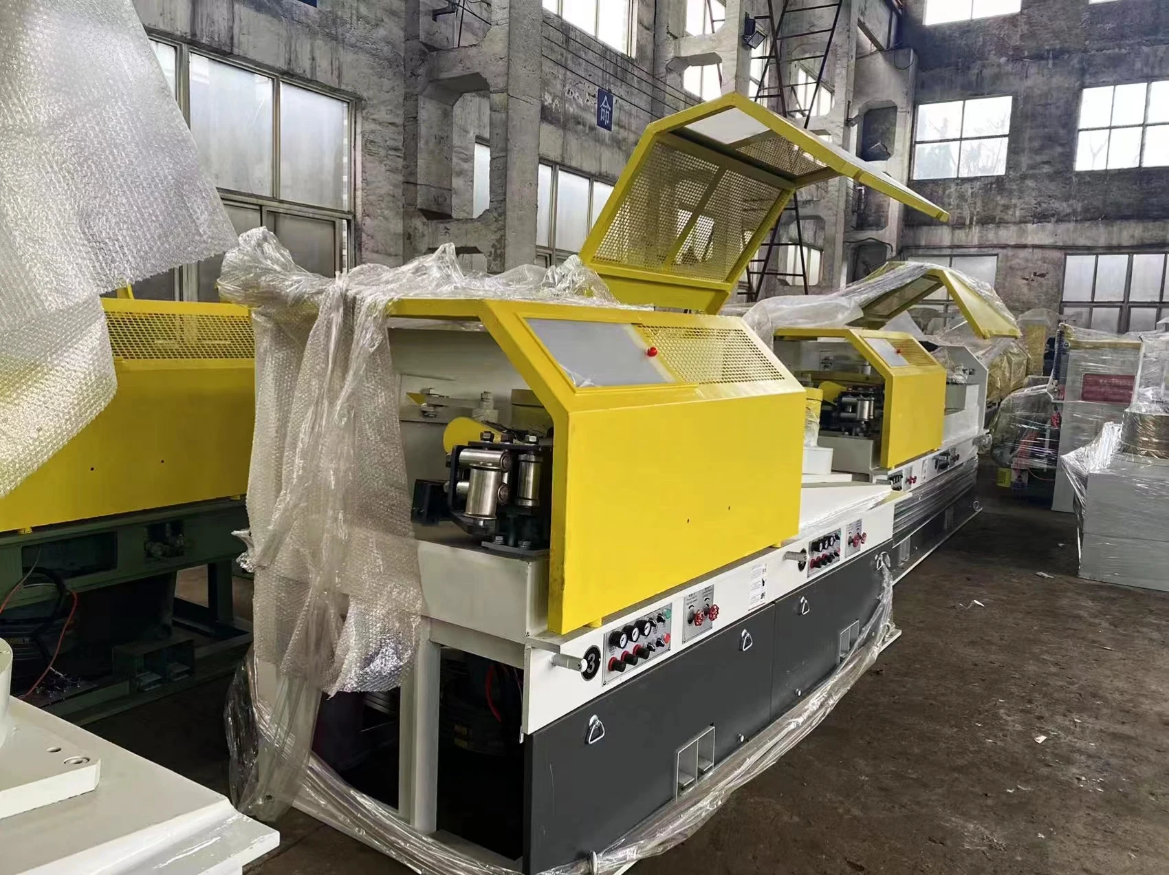 Steel wire/iron wire direct drawing machine winding machine production line