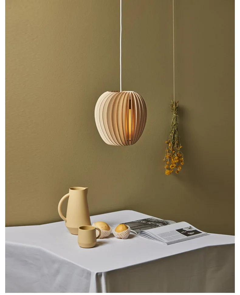 Newest Style Bamboo LED Suspension Lantern Ceiling Light Wholesale Decoration Rattan Chandelier Pendant Light Fixture