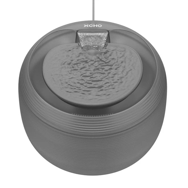 Hot Sale Wholesale Large Capacity 2.5L translucent cat water drinking dispenser super quiet filter included pet fountain