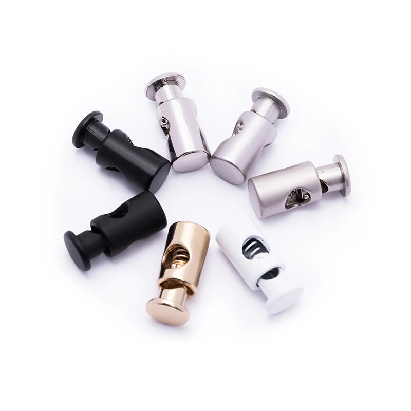 
 Замки для шнура с одним и двумя отверстиями в спортивном стиле, Прямая продажа с завода  