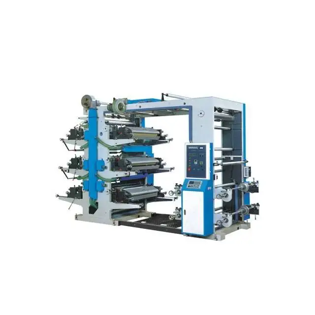 Wholesale Customized Color 2 4 6 Color Flexo Printing Machine For Paper Label Printer