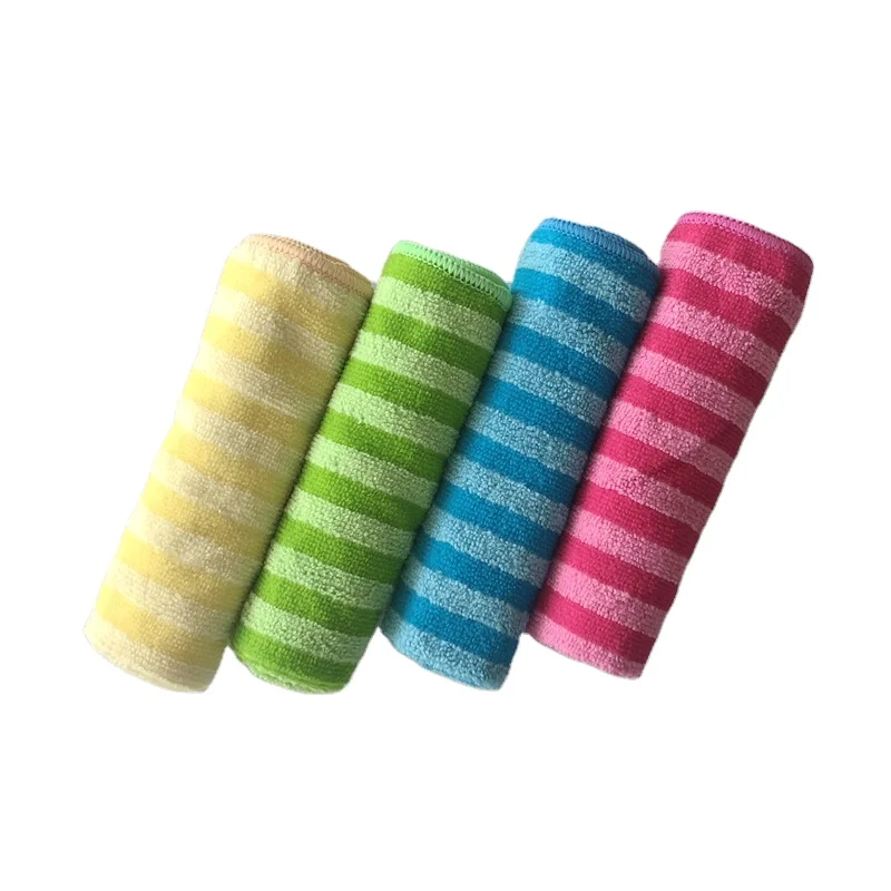 Высококачественная двухсторонняя ткань из микрофибры для мытья кухни, кухонное полотенце, салфетка для мытья посуды
