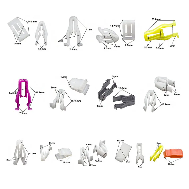 Good quality fastener clips for TOYOTA Alphard/Auris/Avensis/Camry/Corolla/ Fortuner/Hilux/Highlander/Tundra/Sienna