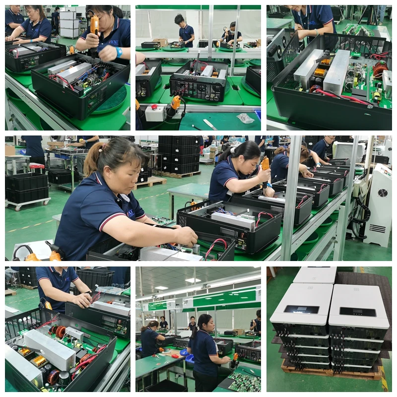 VICTOR MAX Touch Screen LCD 160A MPPT Charter Controller 48VDC Dual Output On/Off Grid 10.2KW Home Solar Inverter