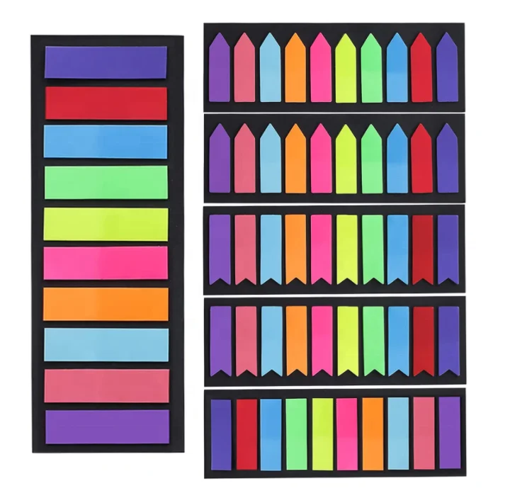 Transparent Clear Pet Sticky Note 50 Sheets/Pad Self sticky note