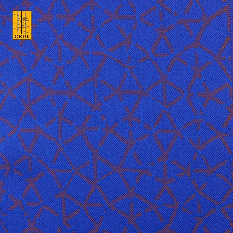 Fashionable Hot Selling Fireproof Smoke  for Air Seat Train  Bus Seat Fabric  Wool Polyester Jacquard FabrIc Yard Dyed Fabric