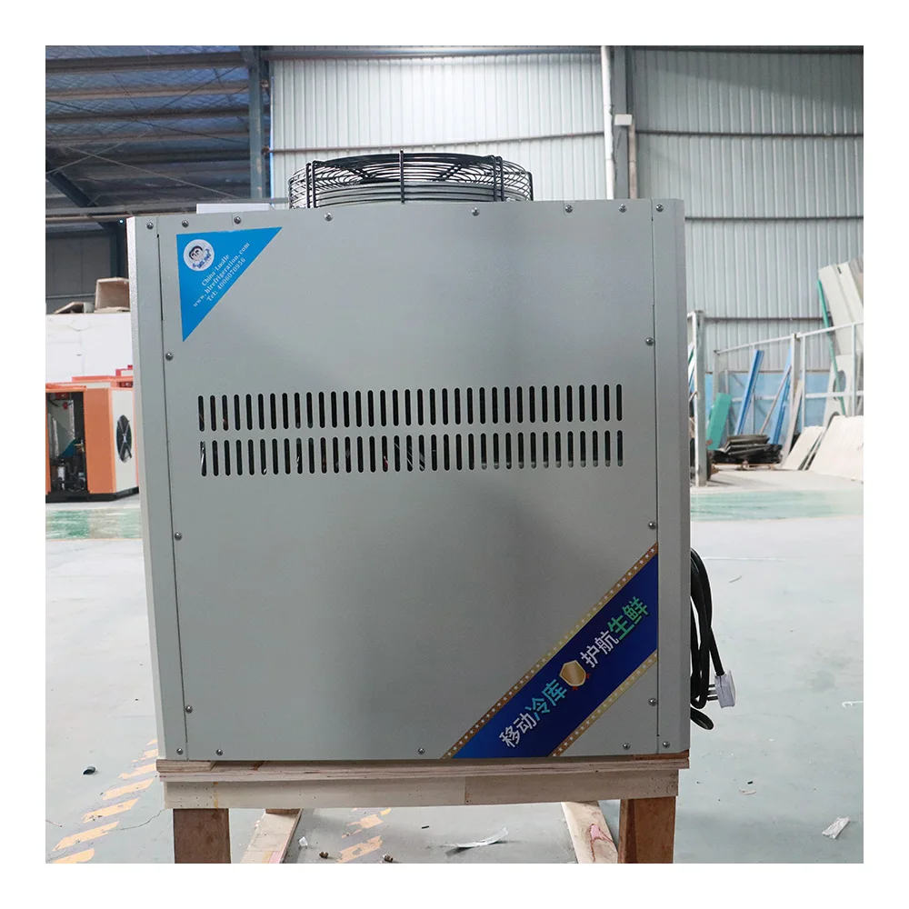 Wall Mounted Monoblock Refrigeration Unit Cold Room Compressor Condensing Unit and Evaporator All In One