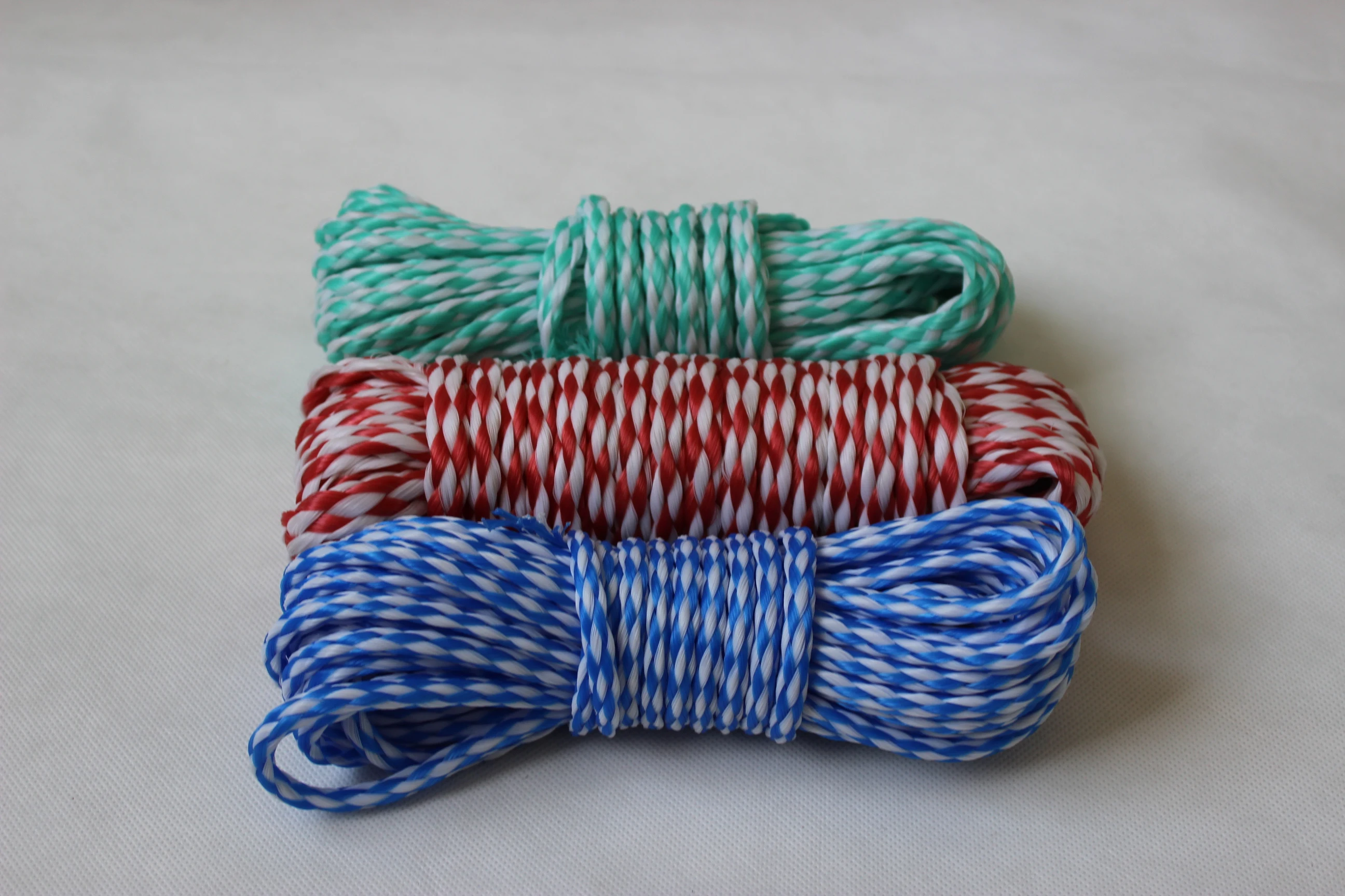 High Strength 6mm/8mm/10mm PE/PP Hollow Braided Rope polypropylene SKI Rope