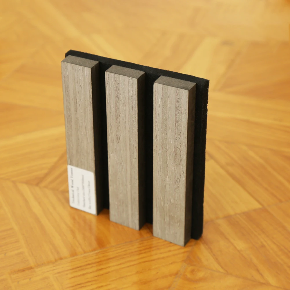 Acoustic Slat Panel Wood Panel Wood Modern Interior Sound Proof Wall Decoration Acoustic Wall Panels