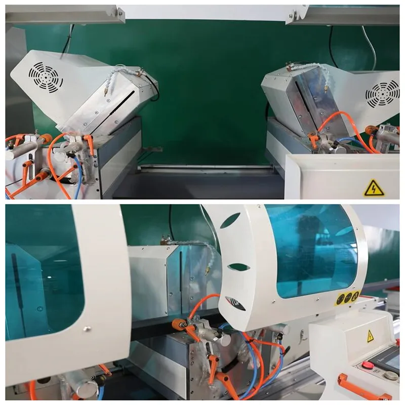Best Price Automatic 2 Head CNC Window Door Making Machine Of Window Frame Saw