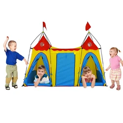Indoor Outdoor Games Curtain Child Playhouse Princess & Prince Kids Castle Toy Tent