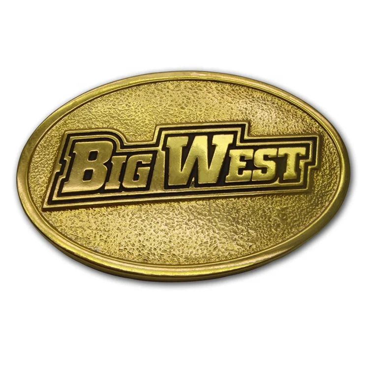 Western Types Reversible Stainless Steel Metal Tiger Head Belt Buckle