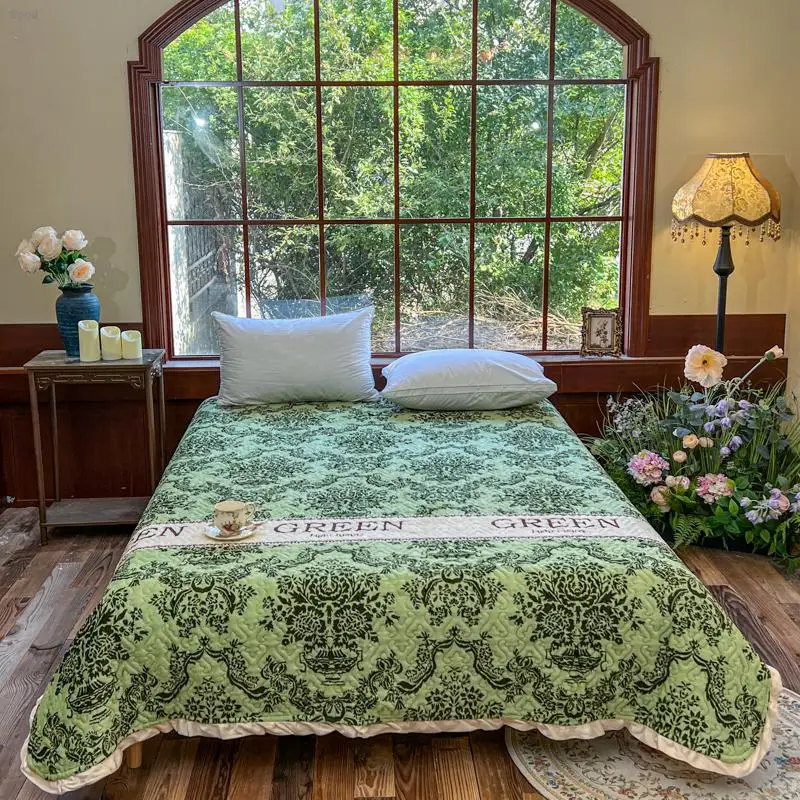 Bedding Set 2024 New Printed Milk Velvet Cotton Bed Cover Totem