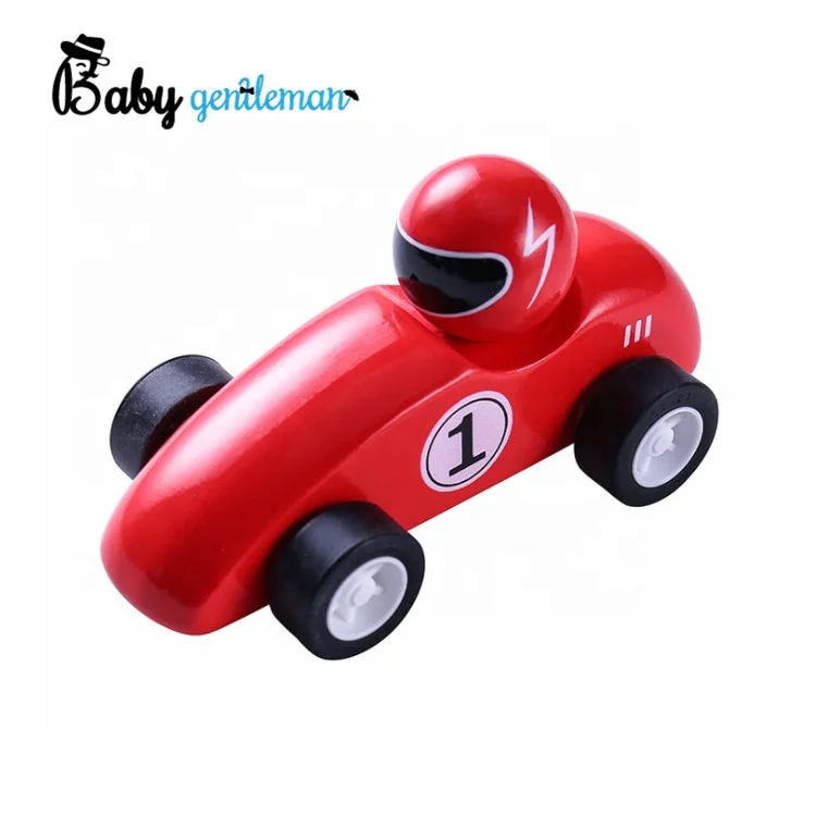 2023 Top sale playing wooden police car toy mini vehicle model for kids Z04434A