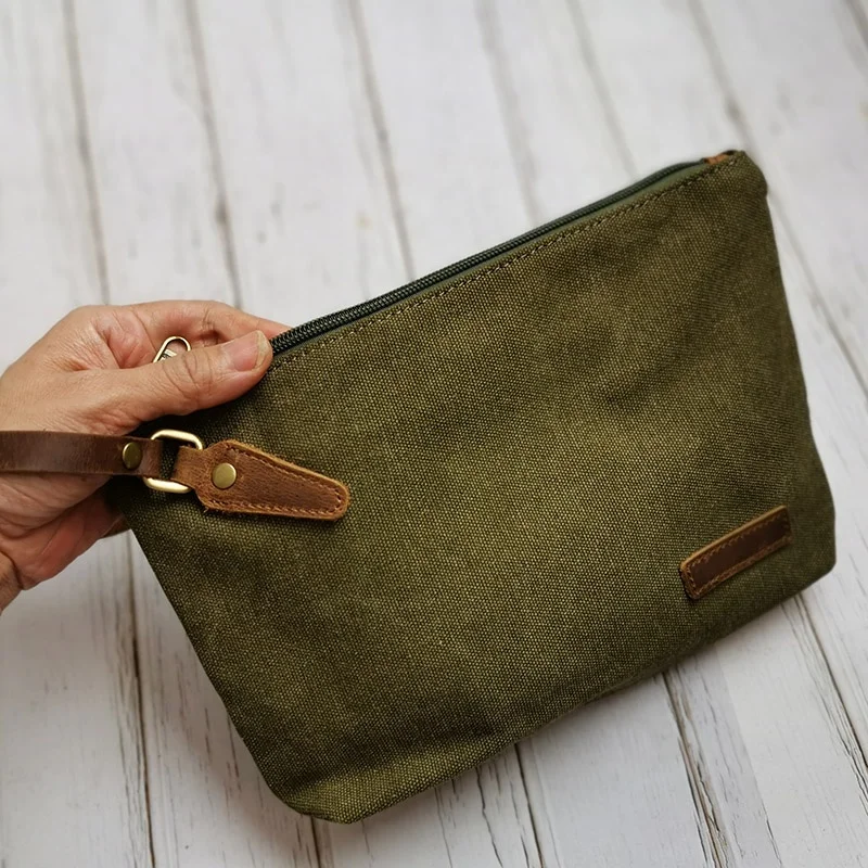 Top quality hot sale Custom Luxury Travel makeup bag, Cosmetic Bag, canvas handbag