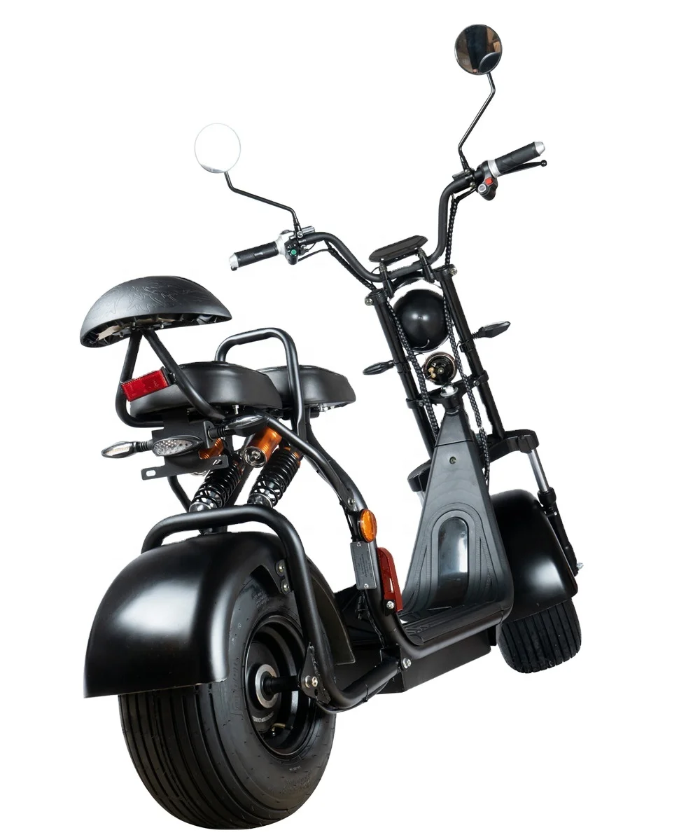 Smarda  carbon scooters 2 wheel mobility citycoco stand up electric scooter with 2 seat