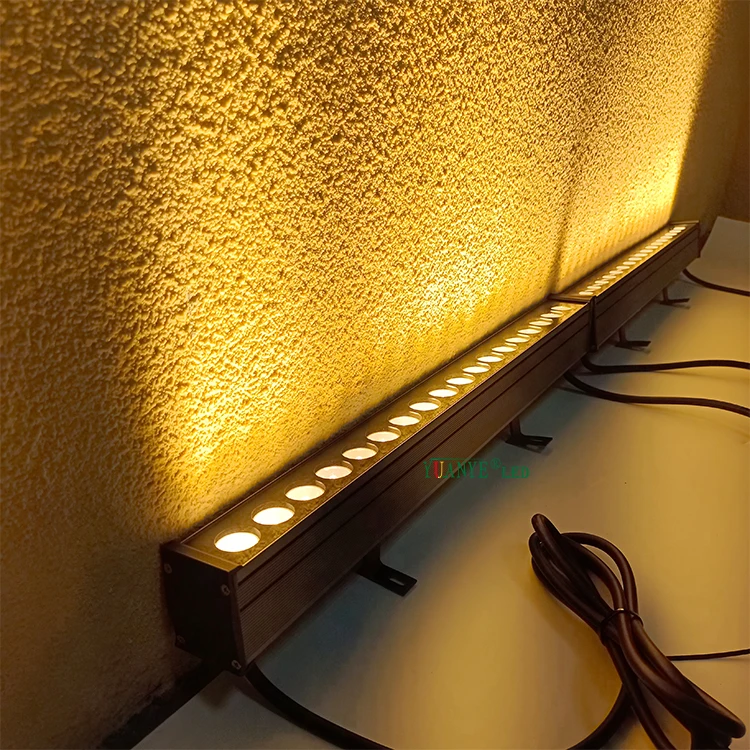 High-Quality Aluminum Facade Light Rgb Rgbw Outdoor Dmx Controlled Stage Lighting YY-XQ4057