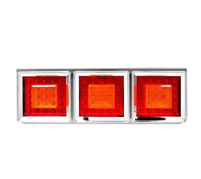 LED Truck Trailer Bus Engineering Vehicle Tail Lights Signal Auto Accessories Lamp Lighting