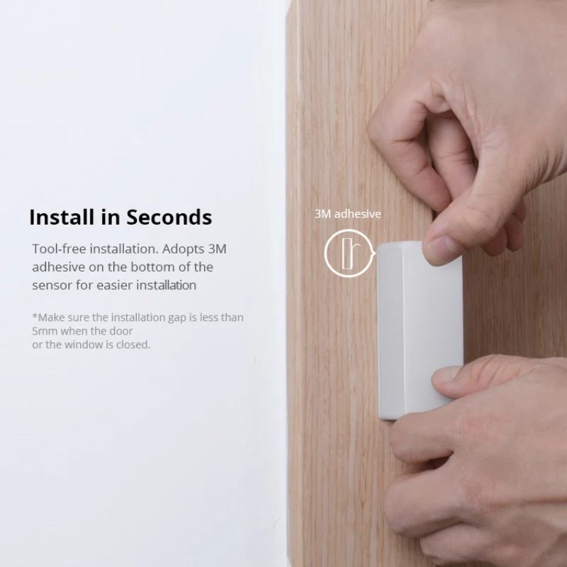  SONOFF DW2 Smart Home WiFi Safe Door Window SensorEasy To Fit In Alarm Security Lock Detector By