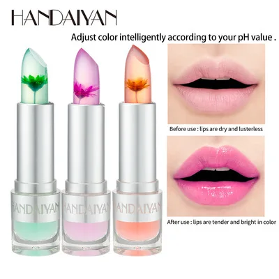Hottingd sale Natural organic color changing lip balm jelly lipstick