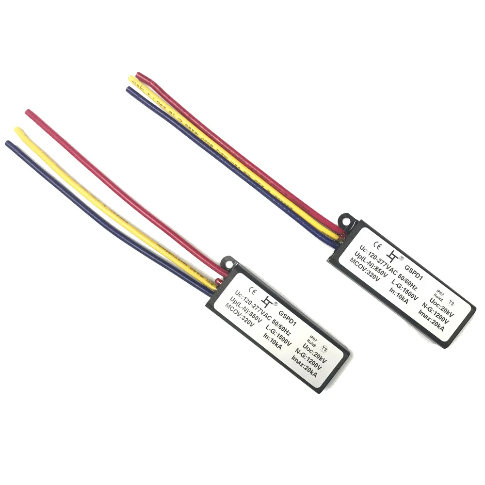 Устройство защиты от перенапряжения Greenway GSPD1 ip67 10kA 20kA 10kV 20kV led стабилизатор напряжения