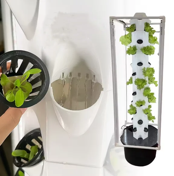Home Garden Petal Towers Growing Greenhouse Cultivation Soilless Planting Vertical Hydroponic Growing System